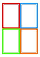 Avery Family weerbestendige etiketten, ft 4,5 x 6,5 cm, etui met 16 etiketten in geassorteerde kleuren - thumbnail