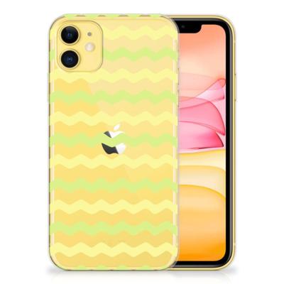 Apple iPhone 11 | TPU bumper | Waves Yellow Apple iPhone 11 | TPU bumper | Waves Yellow