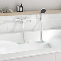Hansgrohe Handdouche set Pulsify S Porter Set 105 1 Jet Met Doucheslang 125 cm Mat Wit - thumbnail