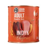 JOHN DOG Pumpkin Turkey with pumpkin - natvoer voor honden - 800g - thumbnail