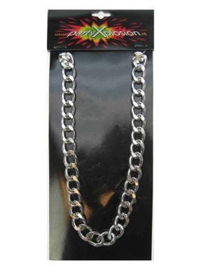 Ketting Gangster zilverkleurig