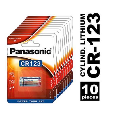 Panasonic Lithium 3.0V/1.4Ah CR123A (blister 1 stuks) Panasonic Lithium 3.0V/1.4Ah CR123A (blister 1 stuks)