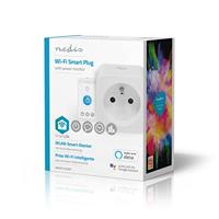 Slimme stekker nedis smartlife wifi enkel wit - thumbnail