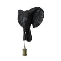 Light & Living Wandlamp 'Elephant' kleur Mat Zwart - thumbnail