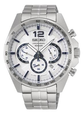 Seiko heren horloge Chronograaf Edelstaal 44MM 10ATM | SSB343P1 Seiko heren horloge Chronograaf Edelstaal 44MM 10ATM | SSB343P1