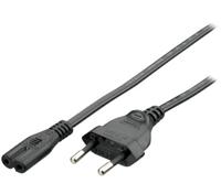 Kabel Voeding C7 Equip 112160 Zwart 1,8 m - thumbnail