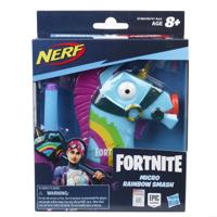 NERF blaster Fortnite Rainbow Smash junior 21 cm blauw/paars - thumbnail