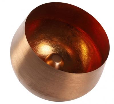 Countryfield tafellamp obion xl koperkleurig 50 cm | 2 stuks