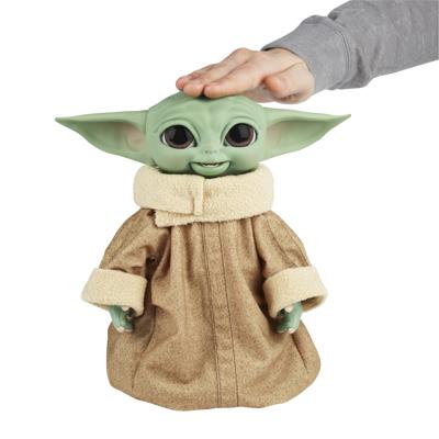 Hasbro star wars - galactic snackin' grogu speelfiguur