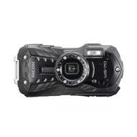 RICOH WG-70 waterdichte camera hoge resolutie beelden met 16 MP waterdicht tot 14 m schokbestendig tot valhoogte van 1,6 m onderwatermodus ring met 6 leds voor macro-opnamen, zwart - thumbnail