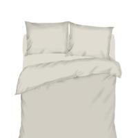 Dekbedovertrek set - Beige - thumbnail