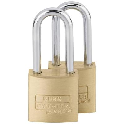Burg Wächter 29961 Hangslot 20.00 mm Gelijksluitend Messing Sleutelslot Burg Wächter 29961 Hangslot 20.00 mm Gelijksluitend Messing Sleutelslot