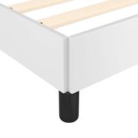 Bedframe zonder matras 120x190 cm kunstleer wit - thumbnail