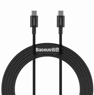 Baseus Superior USB-kabel USB 2.0 1 m USB C Zwart