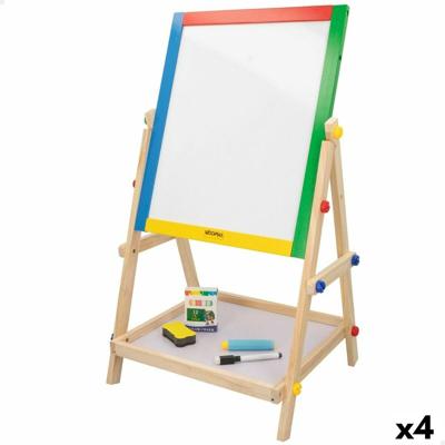 Bord 2 in 1 Woomax 5 Onderdelen 37,5 x 65 x 30,5 cm 4 Stuks