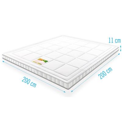 Koudschuim Topdekmatras Infinity Airmaxx Bamboe Deluxe 200x200 dikte 11 cm