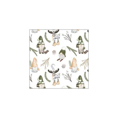 Ambiente Servetten 33cm Forest gnomes