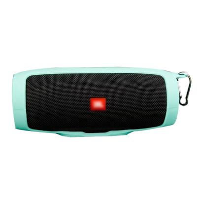 Schokbestendige waterdichte zachte silicone cover beschermende Sleeve Bag voor JBL Charge3 Bluetooth Speaker (groen)