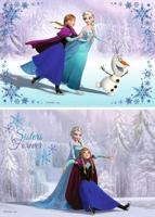 Ravensburger - frozen puzzel: zussen voor altijd 2x24 stuks - thumbnail