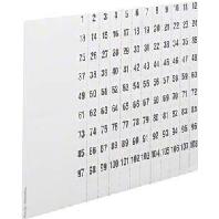 Hager ZZ90C Markeervellen Wit 1 stuk(s)