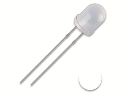 Quadrios 2111O167 Bedrade LED Wit Rond 5 mm 2500 mcd 30 ° 20 mA 3 V Quadrios 2111O167 Bedrade LED Wit Rond 5 mm 2500 mcd 30 ° 20 mA 3 V