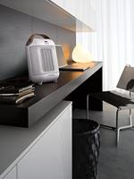 Delonghi HFX30C18.IW Keramische Kachel Wit/Bruin - thumbnail