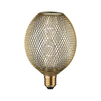 Paulmann 29088 LED-lamp E27 Globe Helix 3.5 W Goud (Ø x h) 110 mm x 160 mm 1 stuk(s)