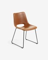 Kave Home Eetkamerstoel 'Zahara', kleur Bruin - thumbnail