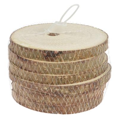 Onderzetters Boomschors Hout 11cm, 6st.