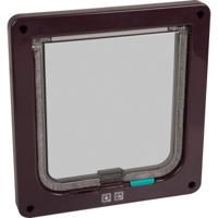 Kattenluik 2-Way Bruin 192 x 200 mm Flamingo Bruin - thumbnail