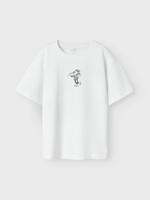 Name it zomer t-shirt S/S jongens - wit - Nkmhabo - thumbnail