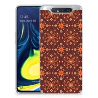 Samsung Galaxy A80 | TPU bumper | Batik Brown - thumbnail