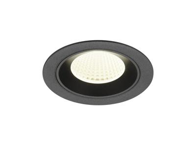 SLV InbouwspotNuminos M zwart 4000K - 40gr - 1009634