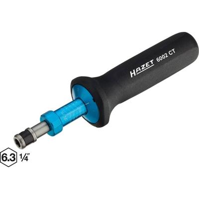 HAZET Draaimoment-schroevendraaier 6002CT - Draaimomentbereik min-max: 0.1 - 1.2 Nm - Nauwkeurigheid: 5% - 1/4 inch (6,3 mm) zeskant hol - Lengte: 170