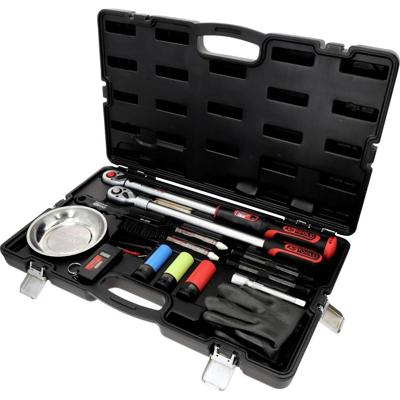KS Tools 516.2450 master-wielwissel-serviceset met 1/2 INFINITOOL ratelmomentsleutel, 20 - 200 Nm, 18-delig