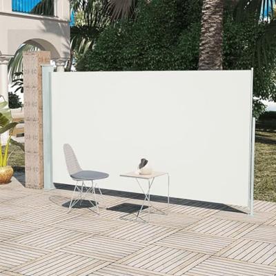 VidaXL Tuinscherm uittrekbaar 160x300 cm crèmekleurig VidaXL Tuinscherm uittrekbaar 160x300 cm crèmekleurig