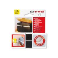 Fix-o-moll plak klittenband 150cm zwart - thumbnail
