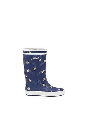 Regenlaarzen voor kinderen Lolly Pop Play3 NC291 AIGLE® nachtblauw Regenlaarzen voor kinderen Lolly Pop Play3 NC291 AIGLE® nachtblauw