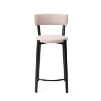 Jesper Home Barkruk 'Obu' Bouclé, kleur Blush Blush (zithoogte 65cm) - thumbnail