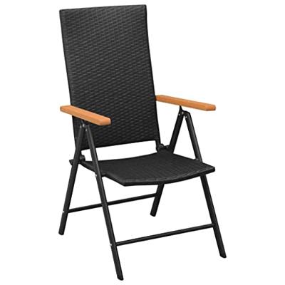 7-delige Tuinset zwart en bruin
