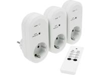 AS Schwabe 24080 24080 Stopcontactset Draadloos Binnen 2300 W - thumbnail