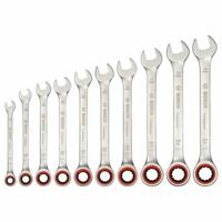 Bosch Professional 1.600.A02.AU0 PRO Dubbele ringsleutelratelset 10-delig Sleutelbreedte (metrisch) 8 - 19 mm - thumbnail
