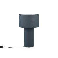 Stijlvolle Blauwe LED Tafellamp met E27 Fitting en Textiel - thumbnail