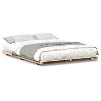 Bedframe Bruin 150 x 200 cm Massief grenenhout - thumbnail