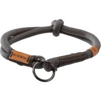 TRIXIE HALSBAND HOND BE NORDIC SLIP HALSBAND DONKERGRIJS / BRUIN 55X1,3 CM - thumbnail