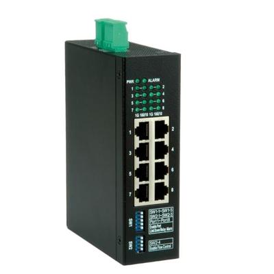 ROLINE Industriële Gigabit Switch, 8x RJ-45