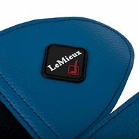 LeMieux Fleece Lined Beenbeschermers blauw maat:l - thumbnail