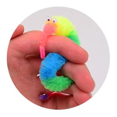 Johntoy Magische worm regenboog