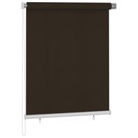VidaXL Rolgordijn voor buiten 125(b)x140(h) cm bruin - thumbnail