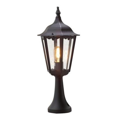 Konstsmide 7214-750 Firenze Staande buitenlamp Spaarlamp E27 100 W Zwart